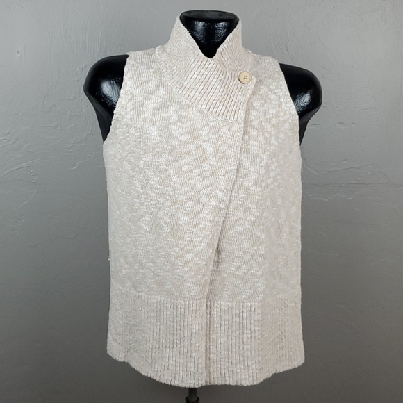 J.McLaughlin Montauk cotton vest  size M New … - Picture 2 of 6